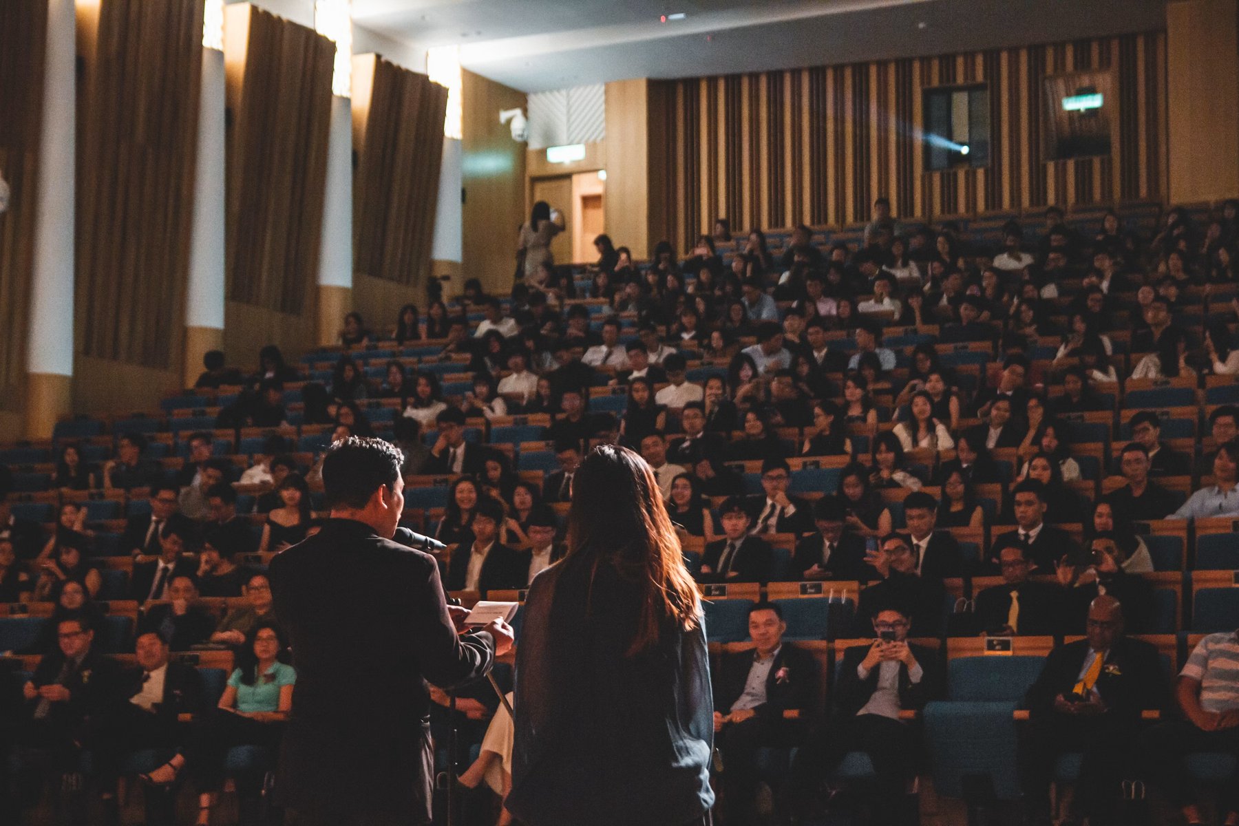 A packed MSPC seminar audience